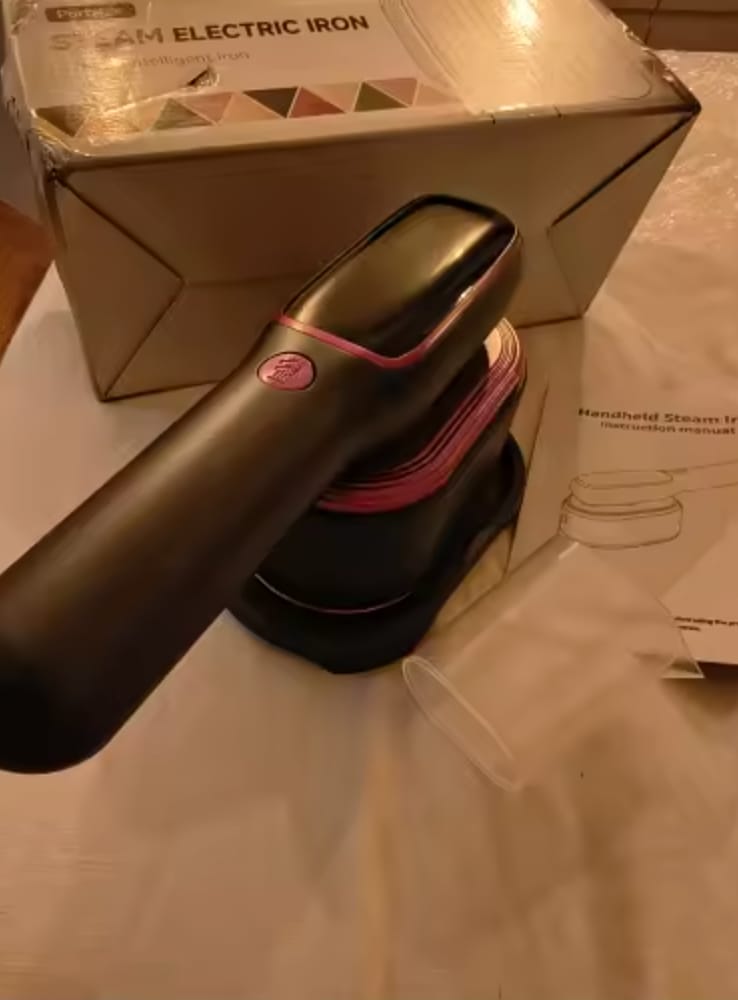 Customer photo review of The Perfect Press™ - 2 in 1 Steamer & Iron