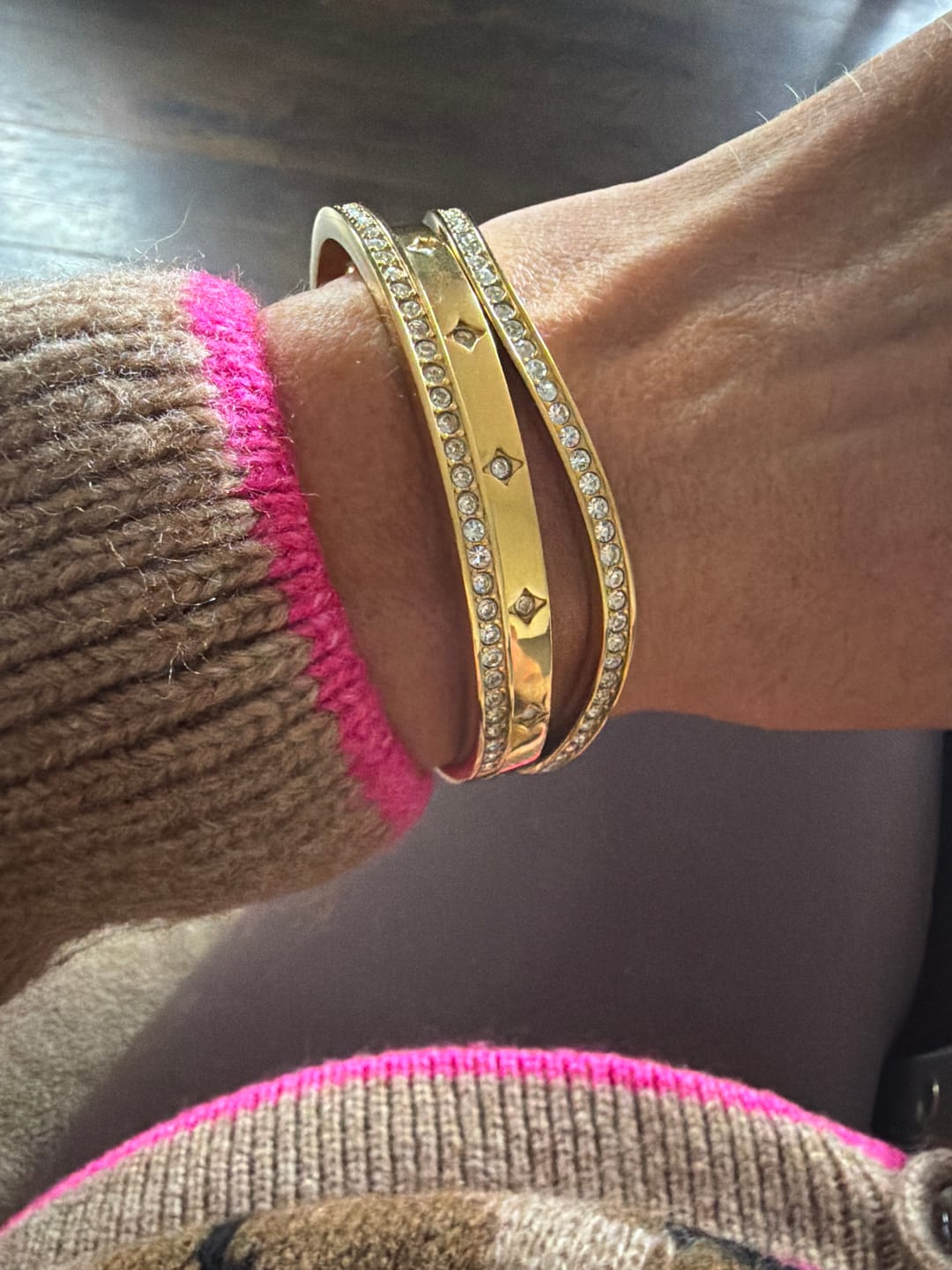 Customer photo review of Low Tide Bangle