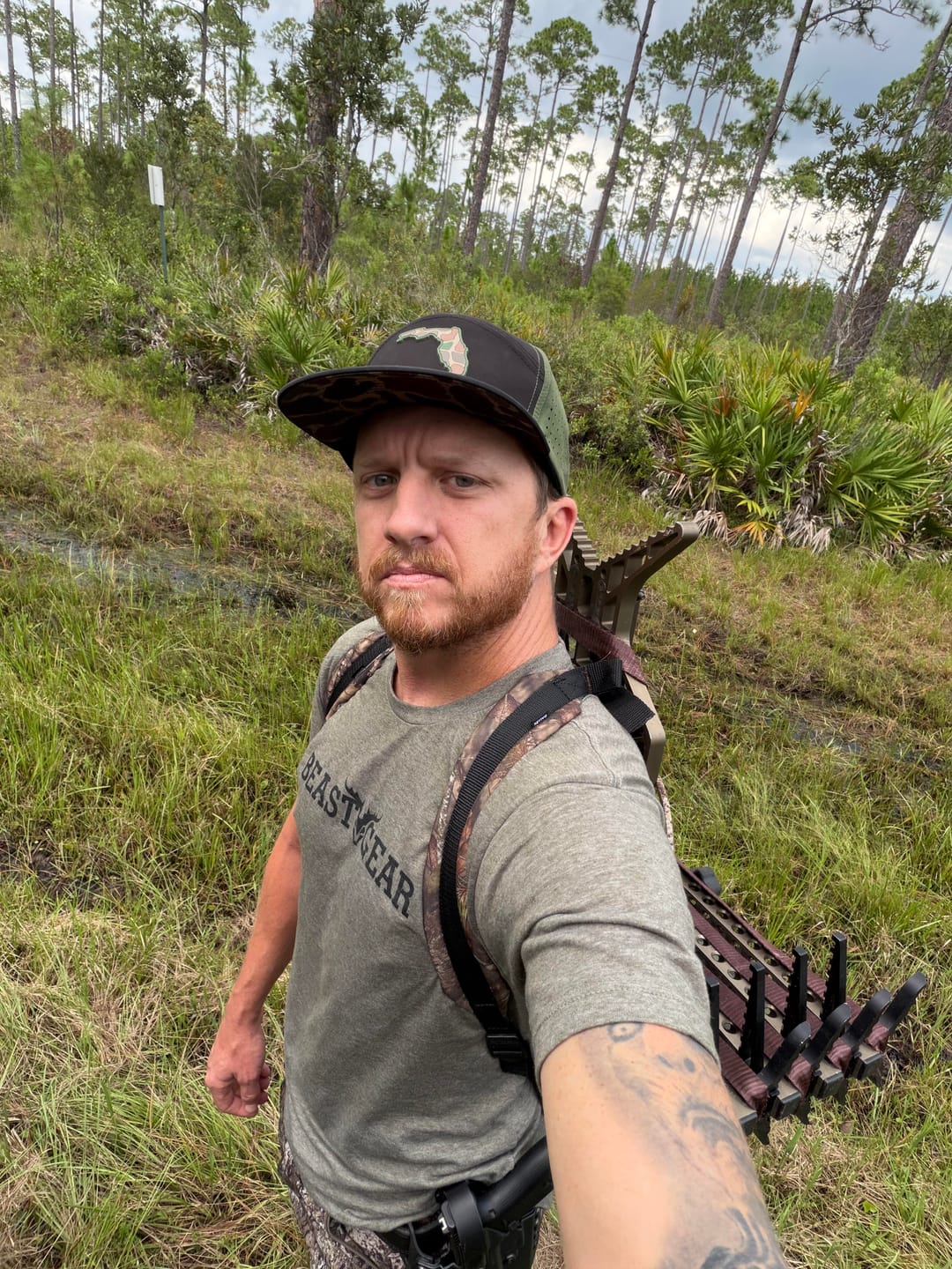 Customer photo review of MILITARY GREEN T-SHIRT