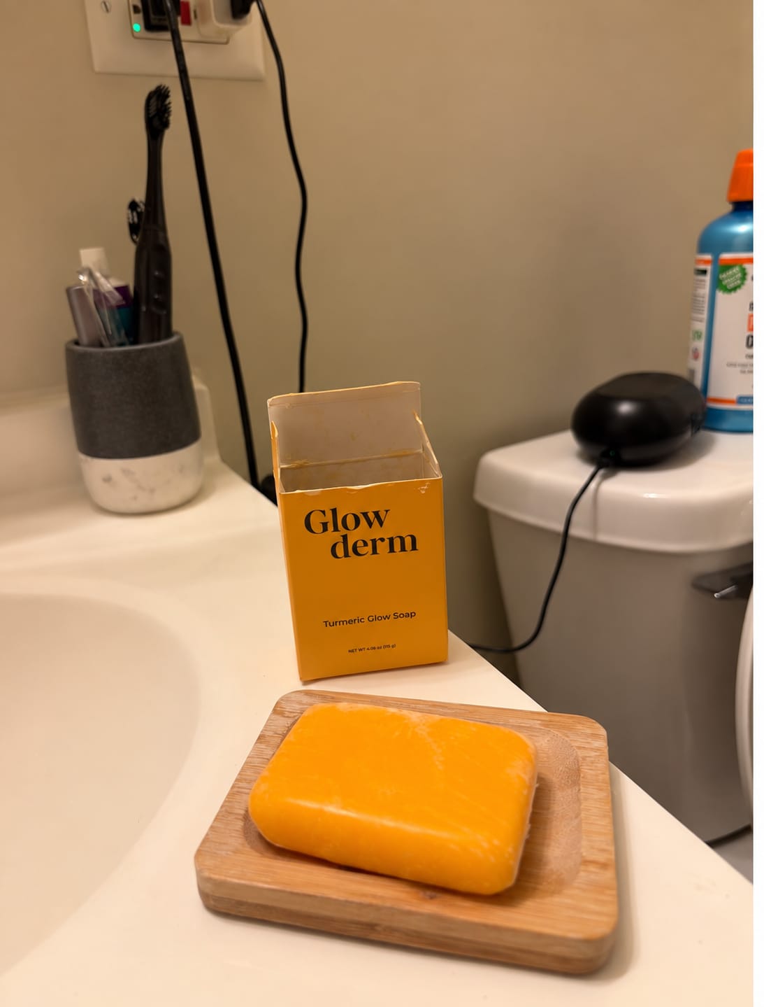 Customer photo review of Barra de Cúrcuma - Aclara Manchas y Devuelve la Luminosidad