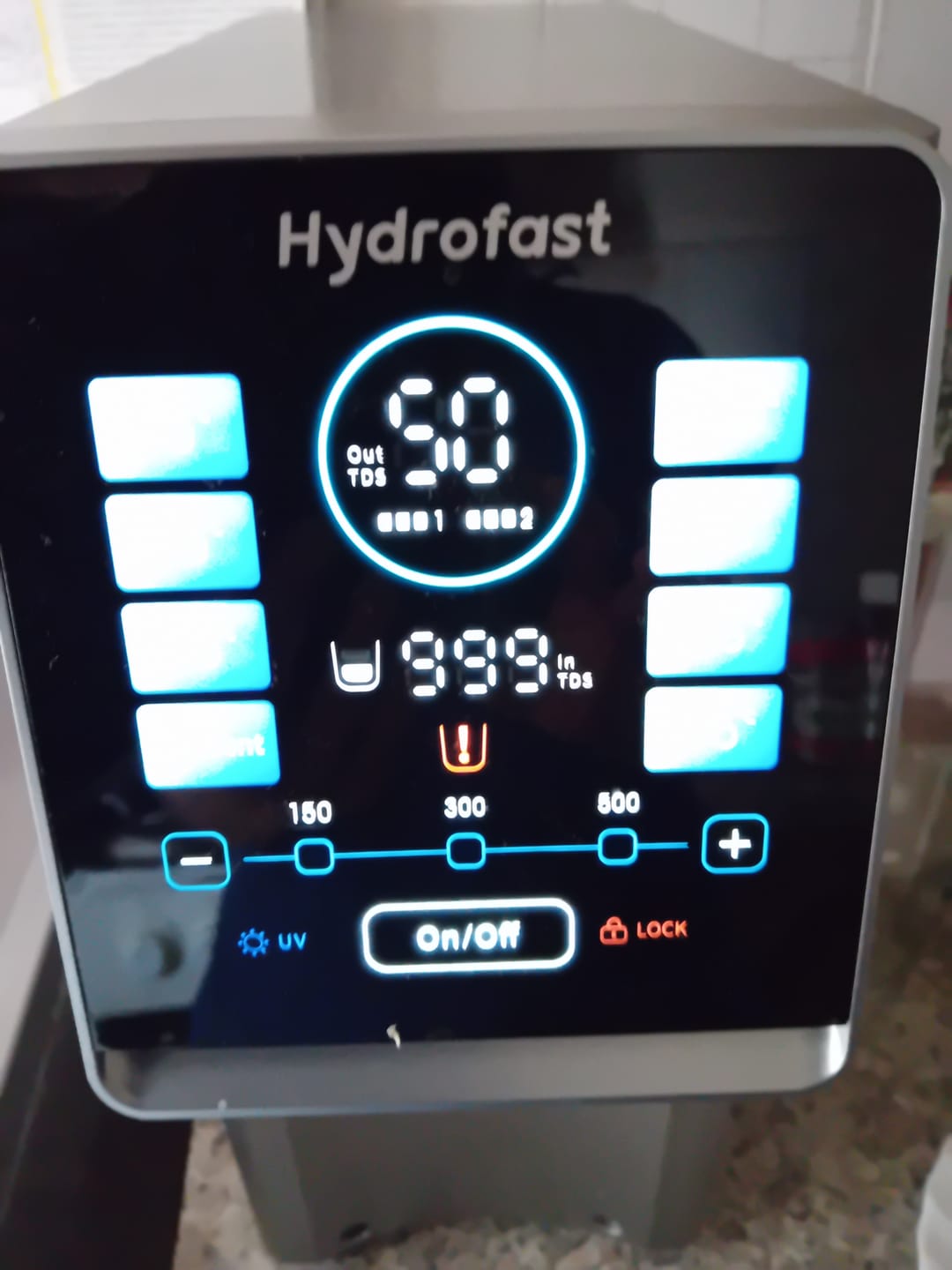 Customer photo review of W100 Household RO Countertop Water Filter