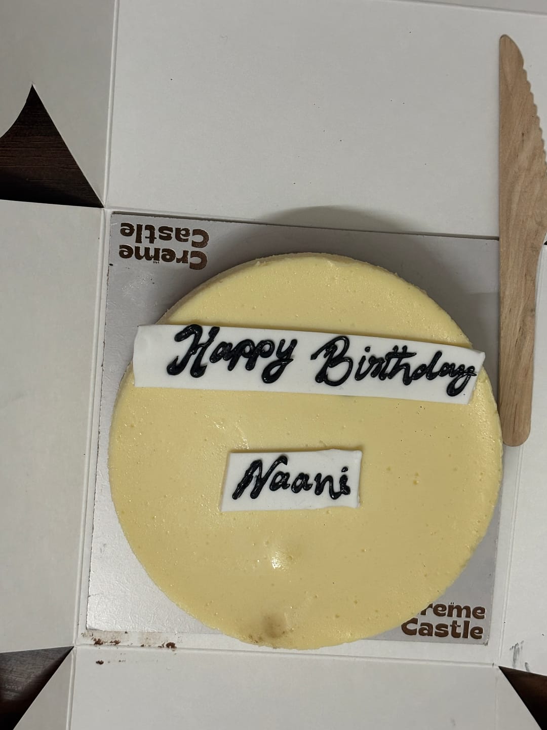 Customer photo review of New York Baked Cheese Cake
