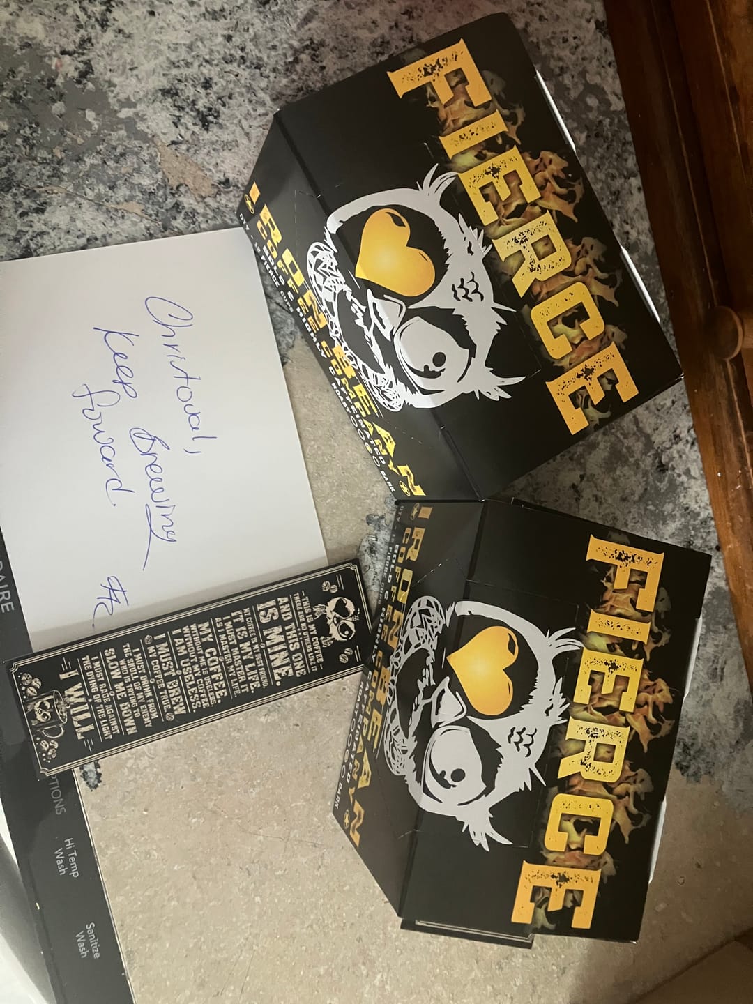 Customer photo review of Fierce Kups 12pk