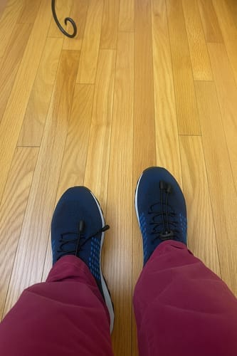 Customer photo review of Tênis Ortopédico Feminino OrtoFlex Pro