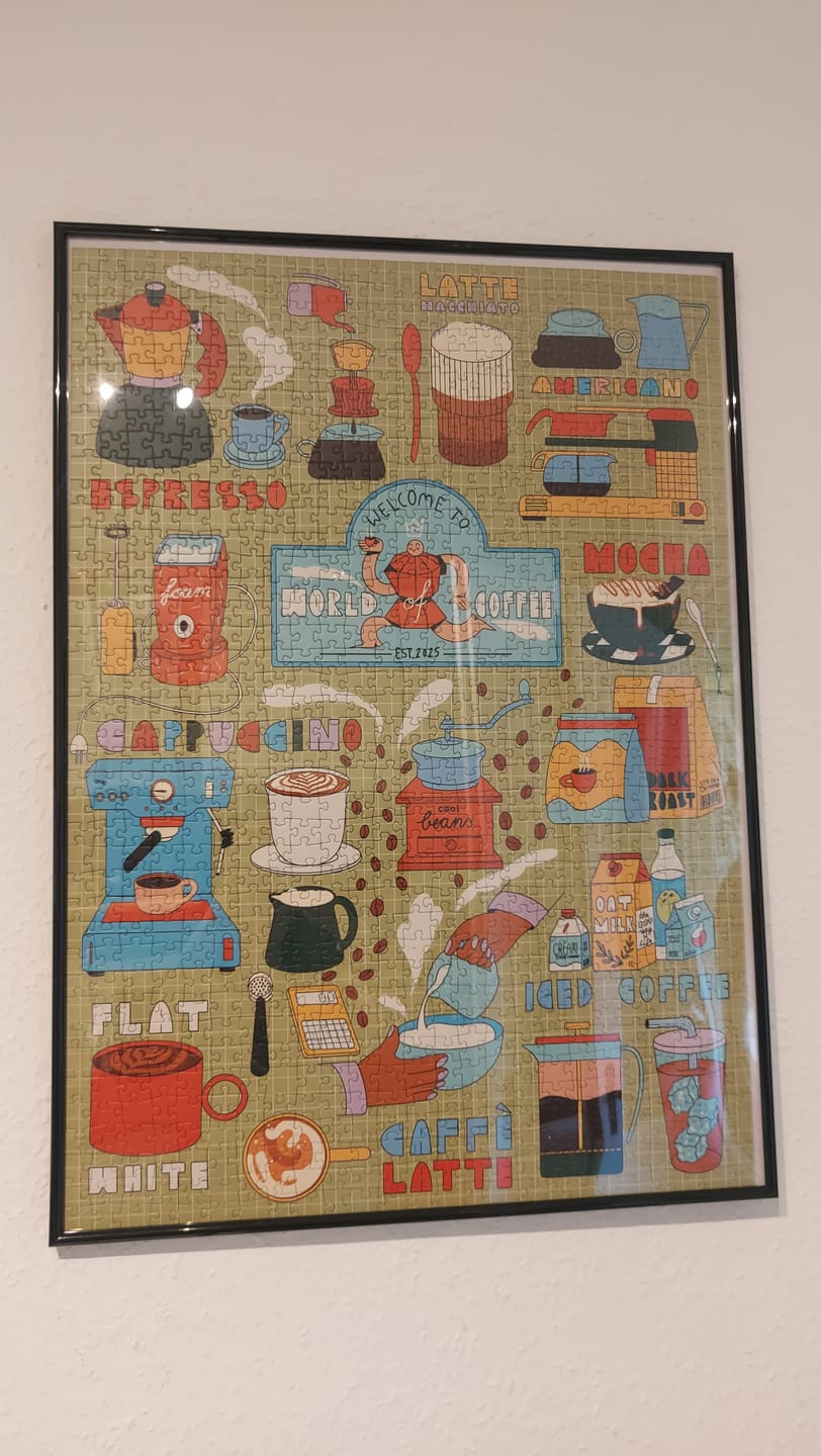 Customer photo review of Kaffee Puzzle