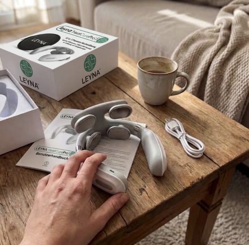 Customer photo review of HeatCurePro 2.0 – Professionelle Tiefenwärme-Massage für deinen Nacken