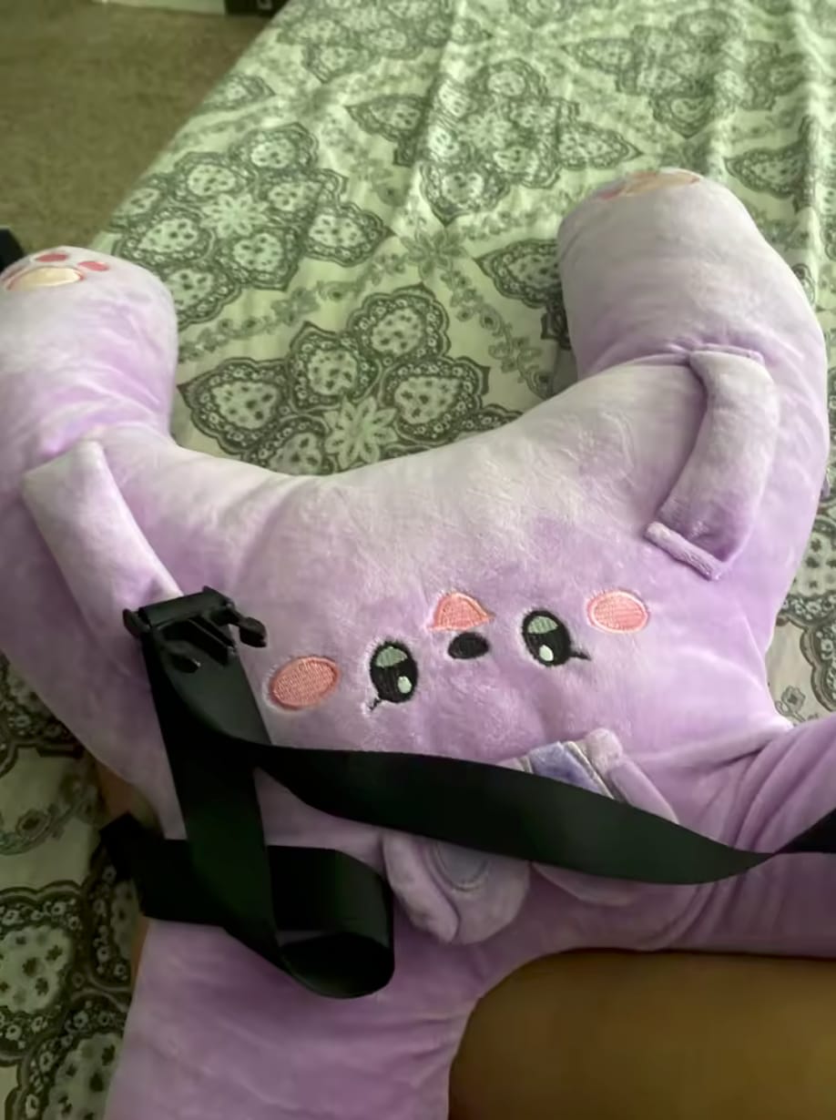 Customer photo review of CuddleRest — Kids Travel Cuddle Buddy