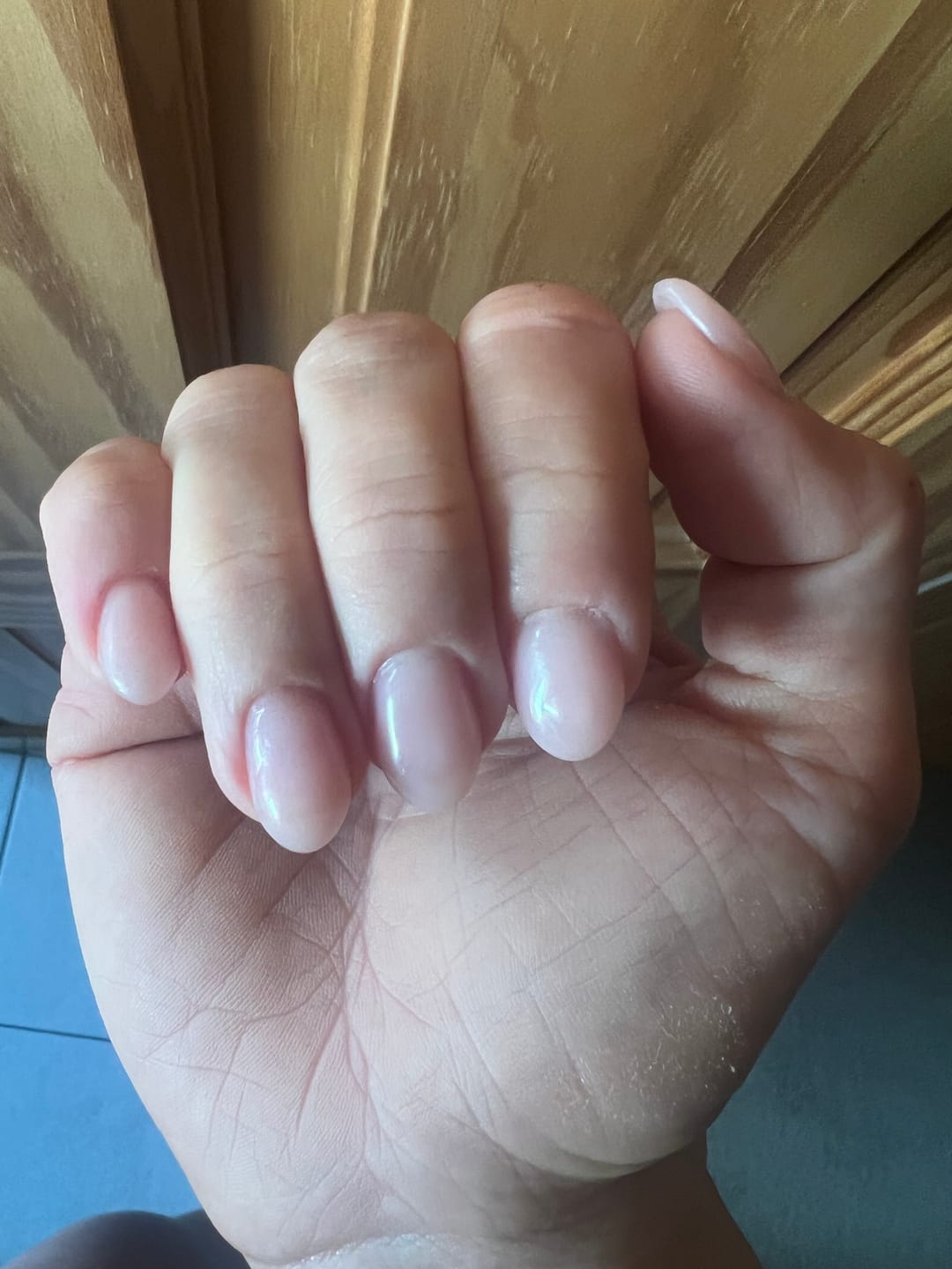 Customer photo review of Semilac Builder Gel Cover Pink Milk 15g