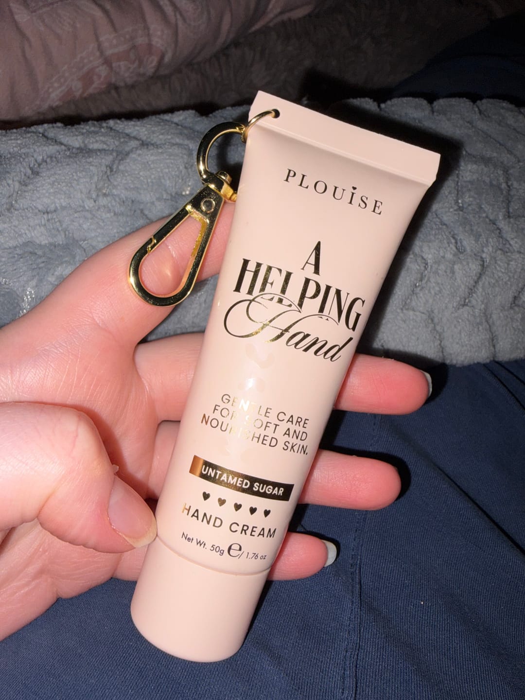 Customer photo review of Cheetah Claw Restore Hand Care Set