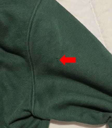 Customer photo review of Springboks Nike Mens Half Zip Sweater Gorge Green