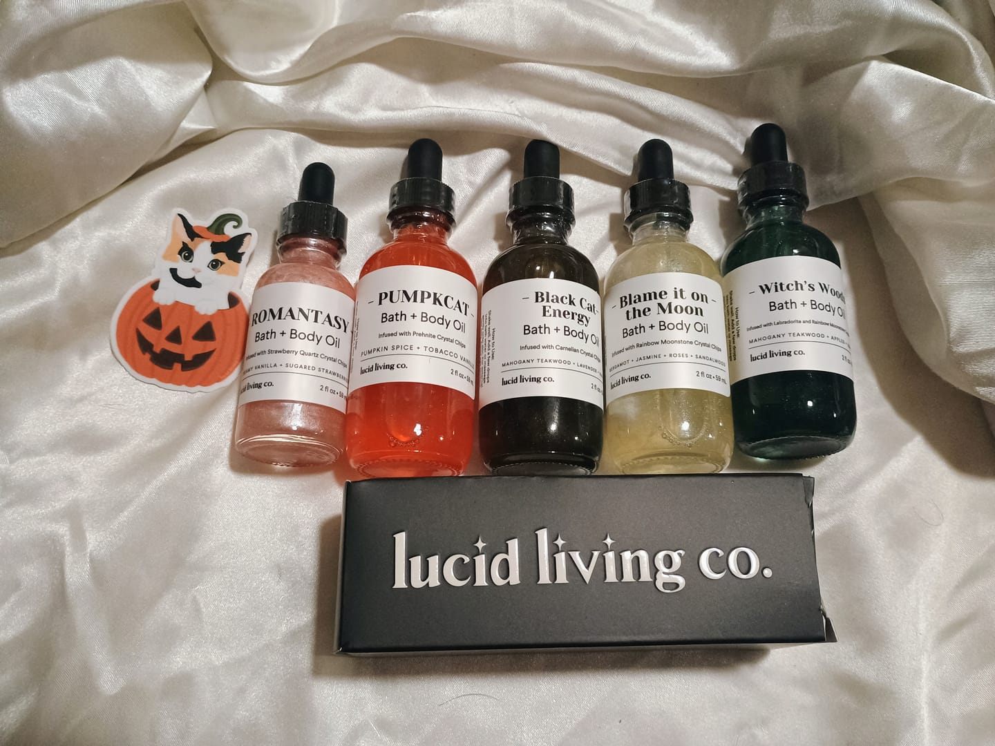 Customer photo review of Witch's Woods Bath & Body Oil