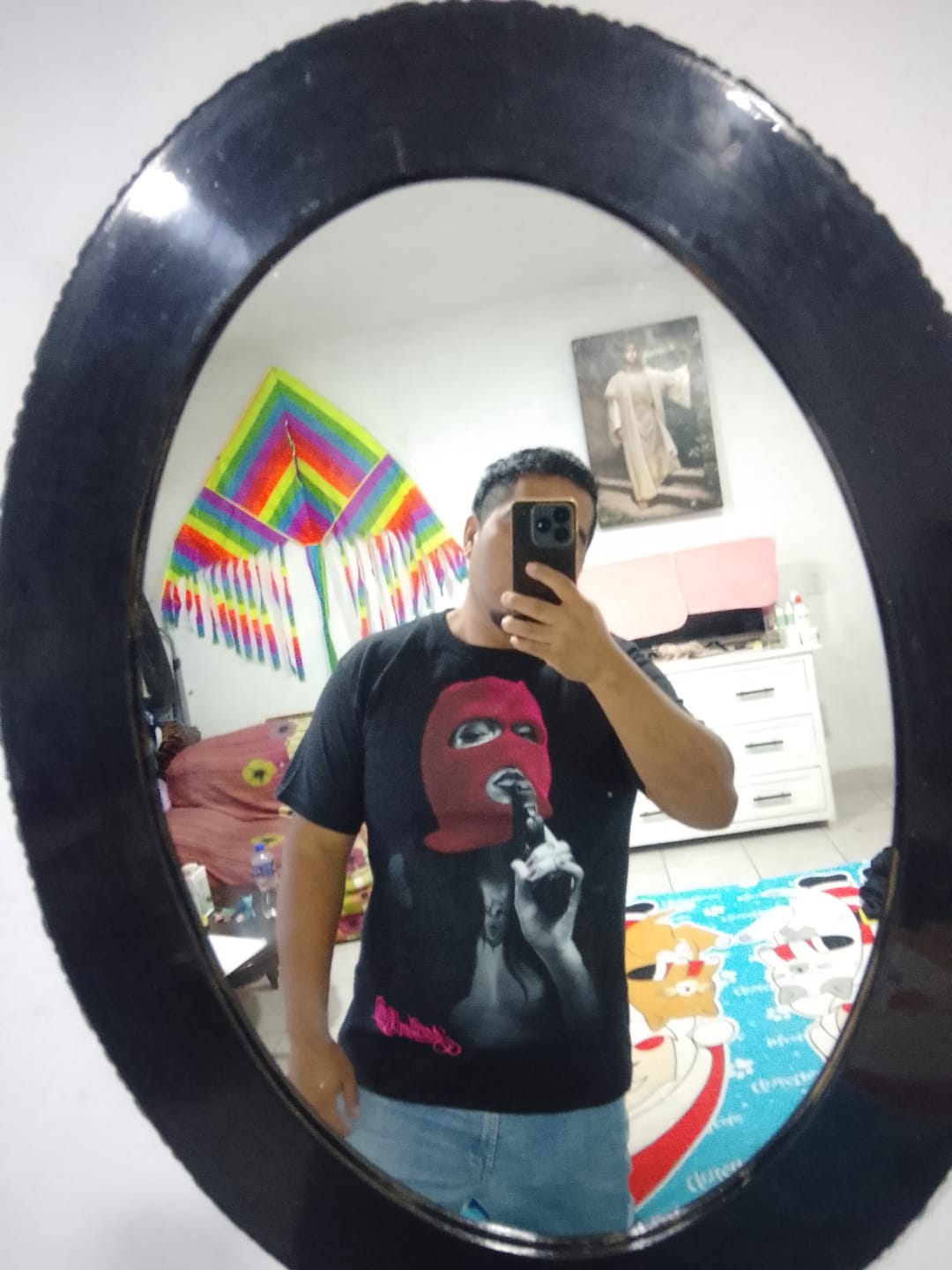 Customer photo review of Pasamontañas Tee