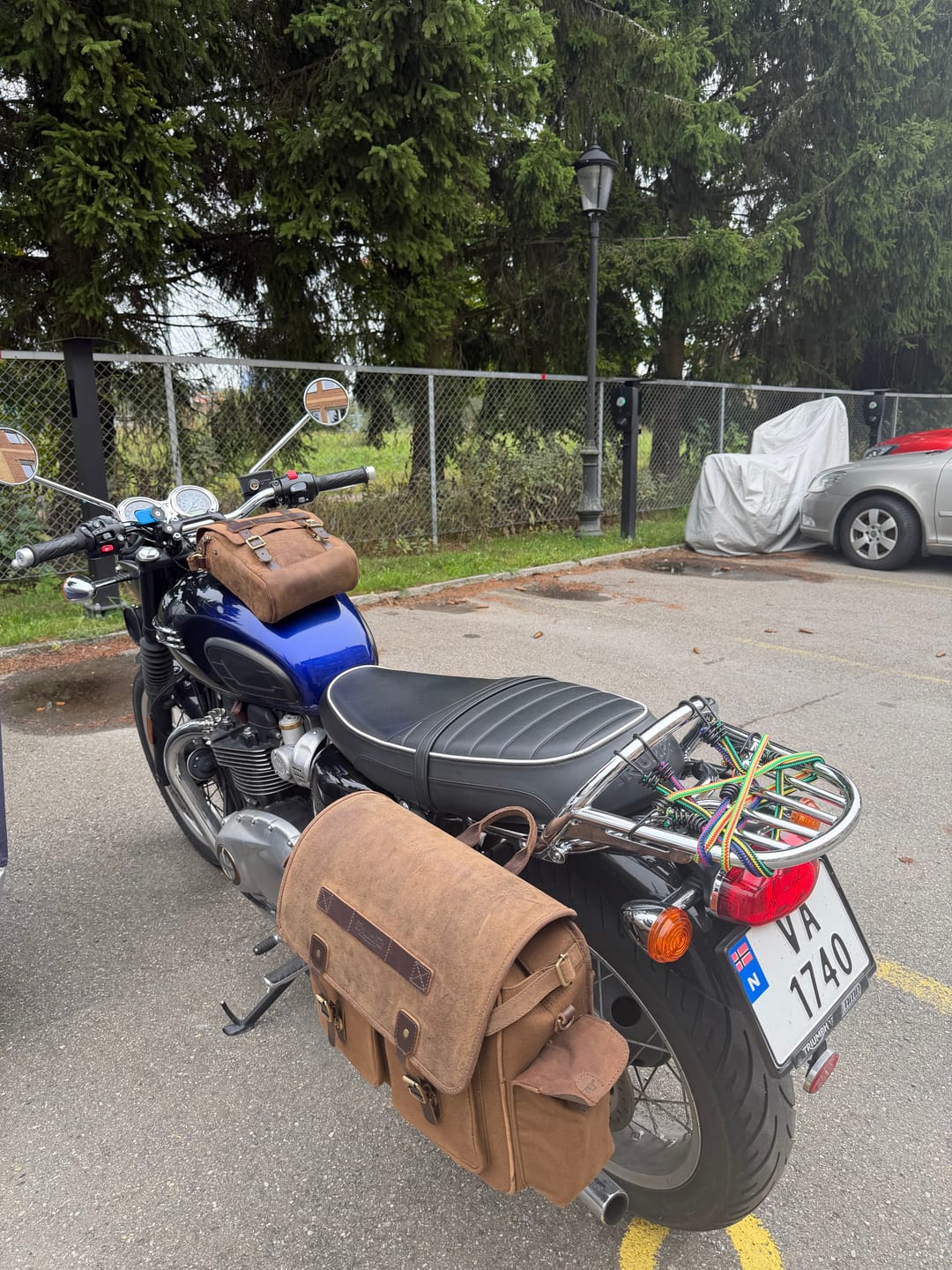 Customer photo review of expedition saddlebag