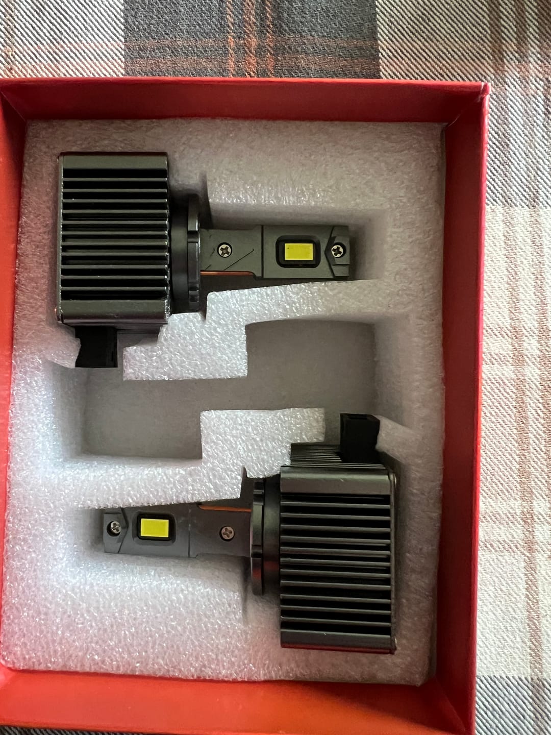 Customer photo review of Carifex 6000K LED Headlights — 3X Brighter Than Halogen