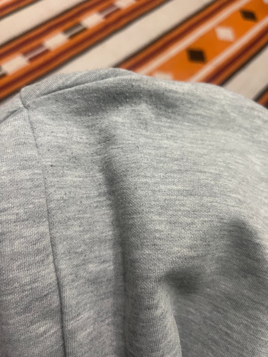 Customer photo review of Heather Grey Ultra Wide Balloon Sweatpants