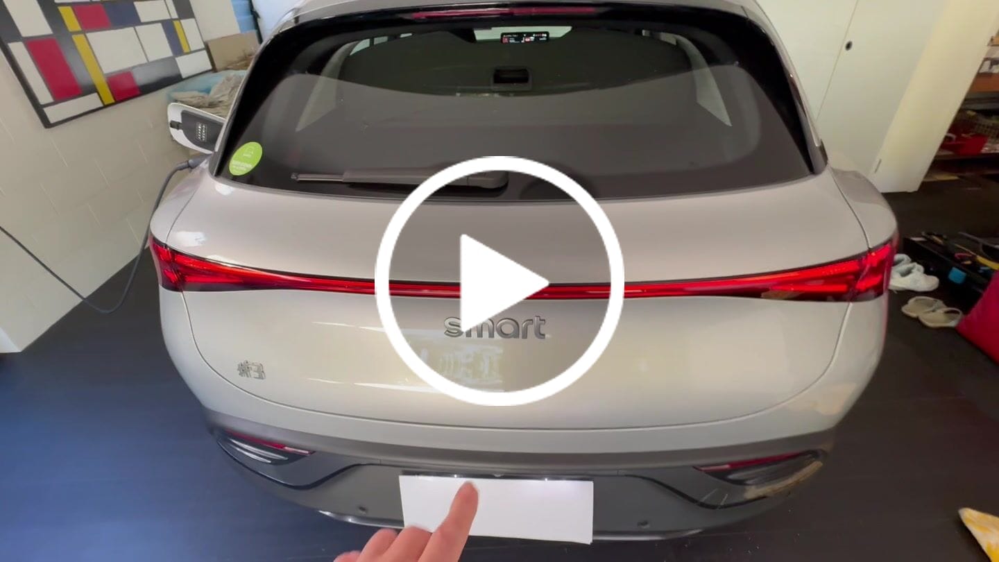 Customer video review of Smart #3 incl Brabus Space Saver Spare Tyre Wheel Kit - HUB CENTRIC - Braumach Spare Wheel Kit All Models - 2026-2027