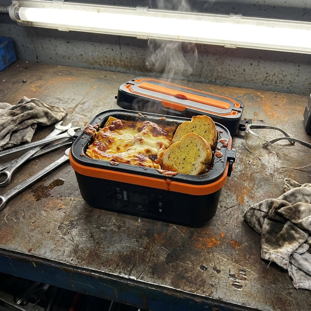 Customer photo review of SnapHeatEat™ Original 1.35L Electric Lunch Box