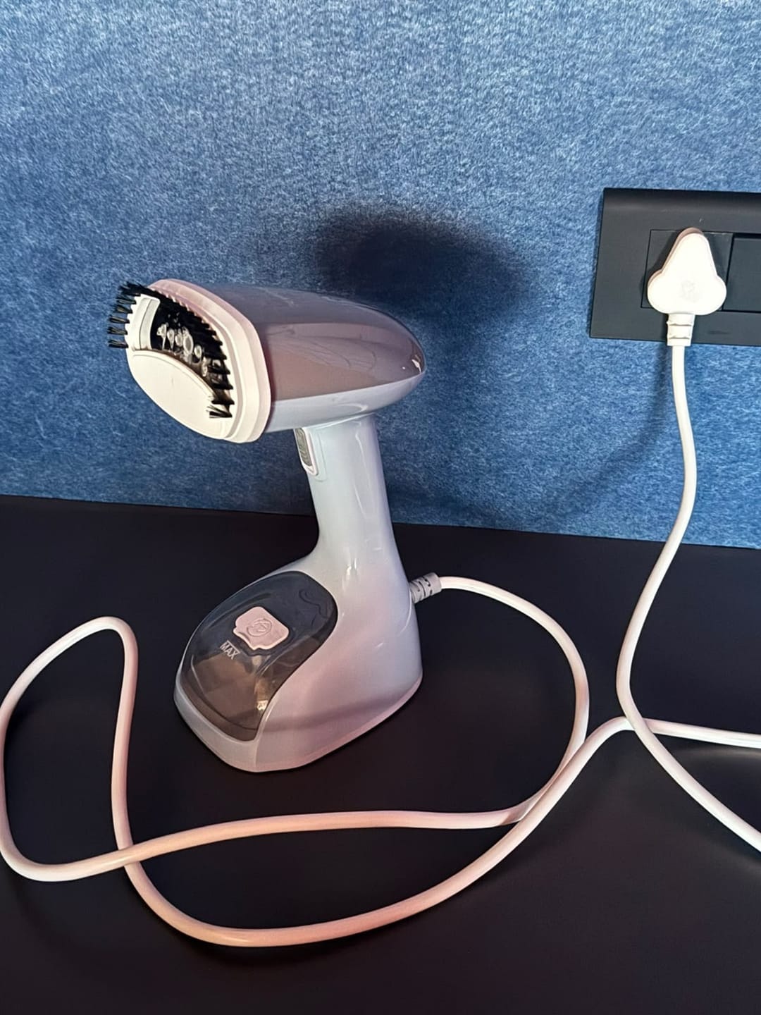 Customer photo review of SteamX Garment Steamer for Clothes