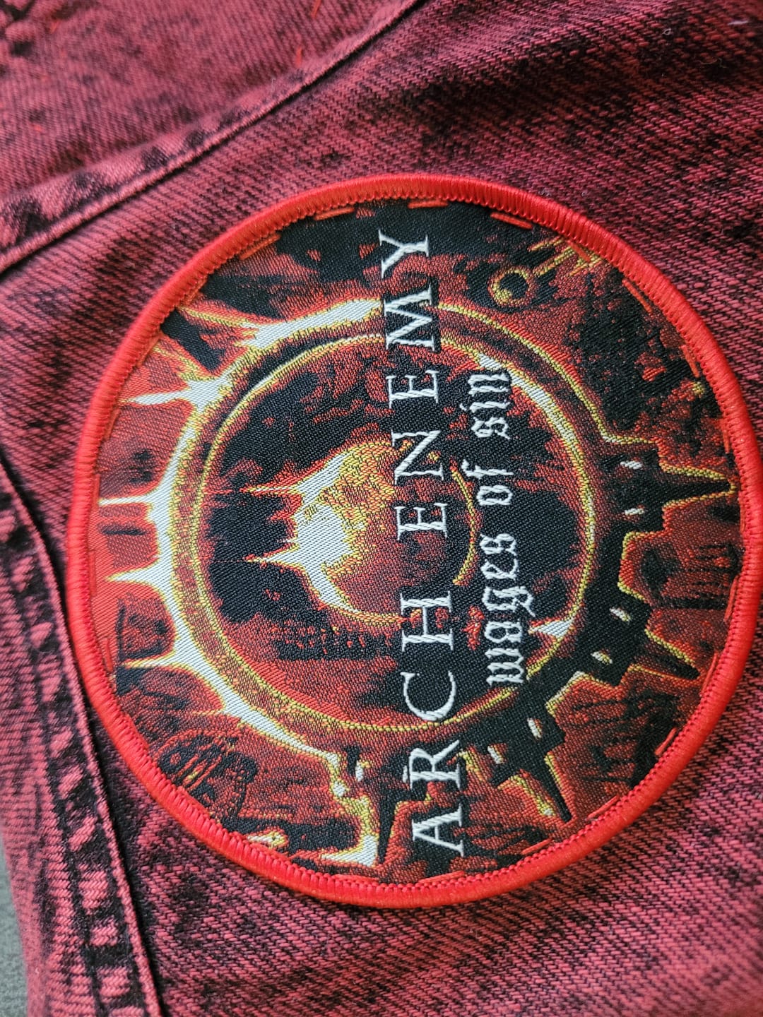 Customer photo review of Arch Enemy - Wages Of Sin - Patch