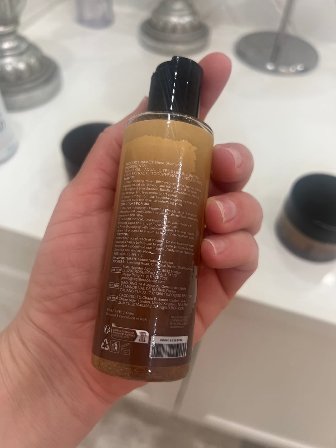 Customer photo review of Batana Conditioner