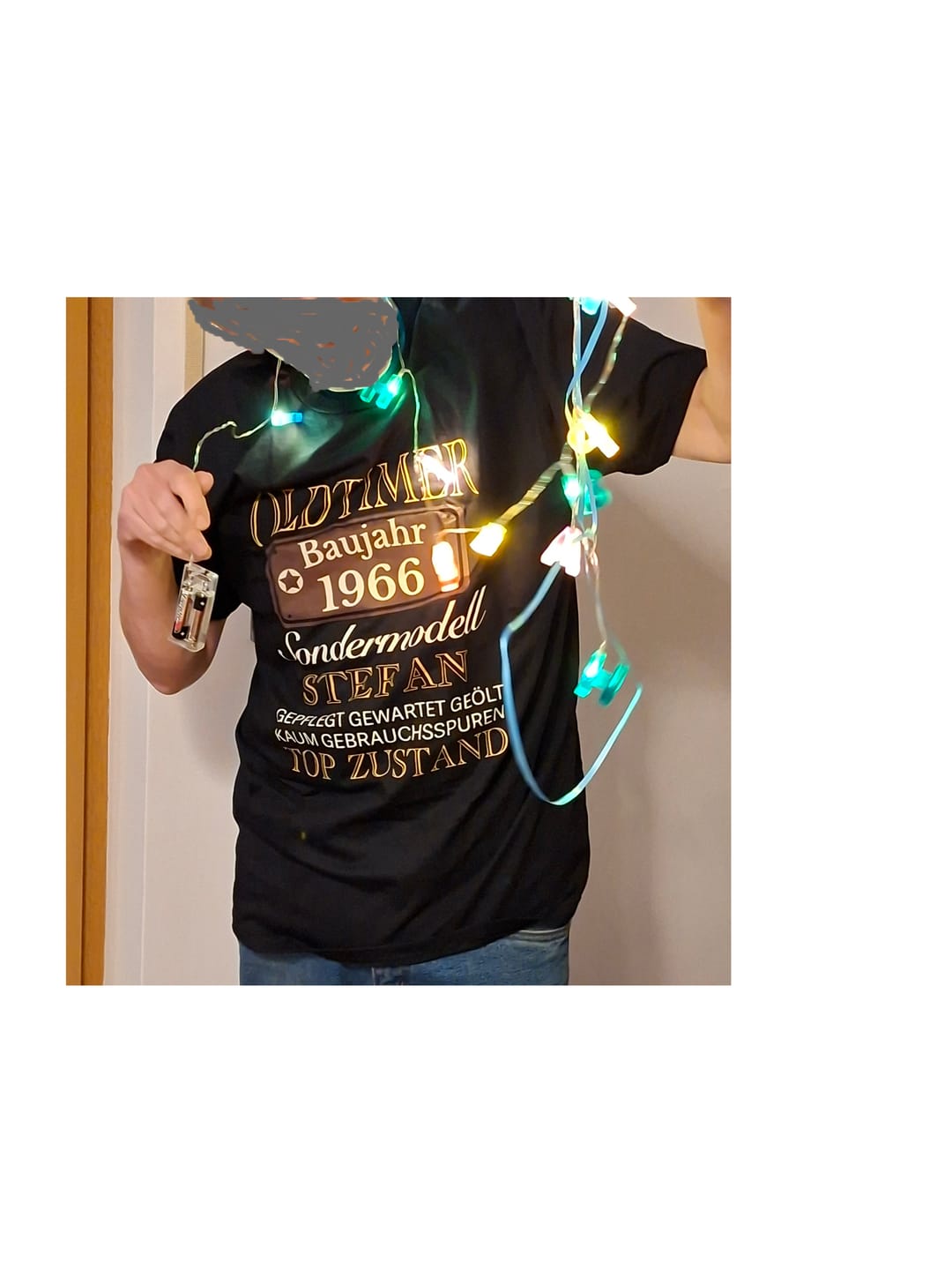 Customer photo review of Oldtimer Sondermodell - Personalisierbares Herren T-Shirt