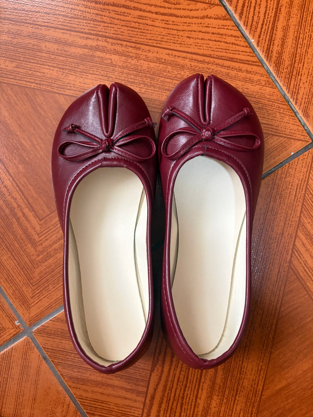 Customer photo review of Bailarinas Tabi Valentina