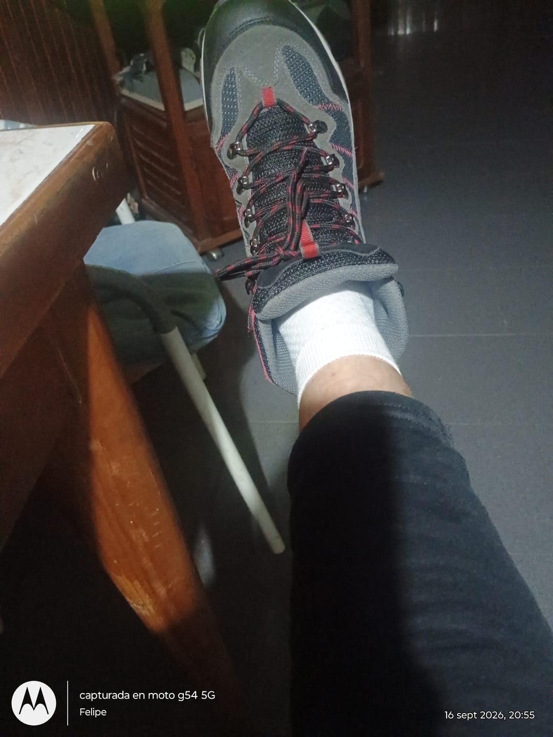 Customer photo review of Alessio Medias Fibra de Bambu