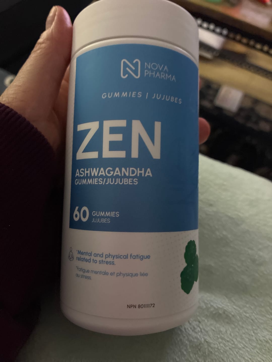 Customer photo review of Zen - 60 Ashwagandha Gummies