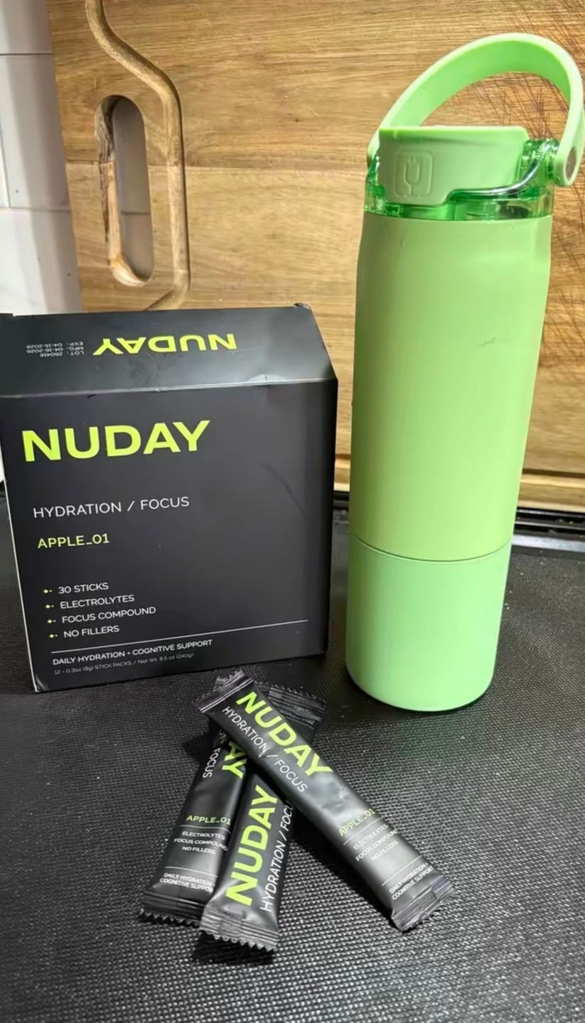 Customer photo review of Nuday Hydration + Focus Mix