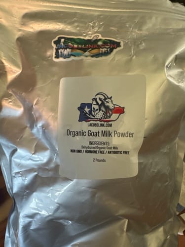 Customer photo review of Organic Goat Milk Powder