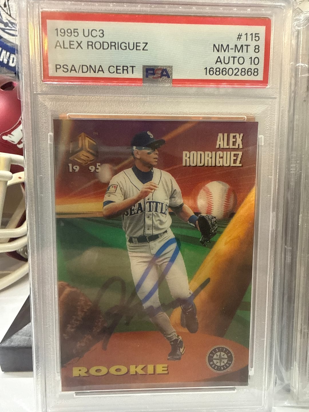 Customer photo review of Alex Rodriguez Autograph Signing