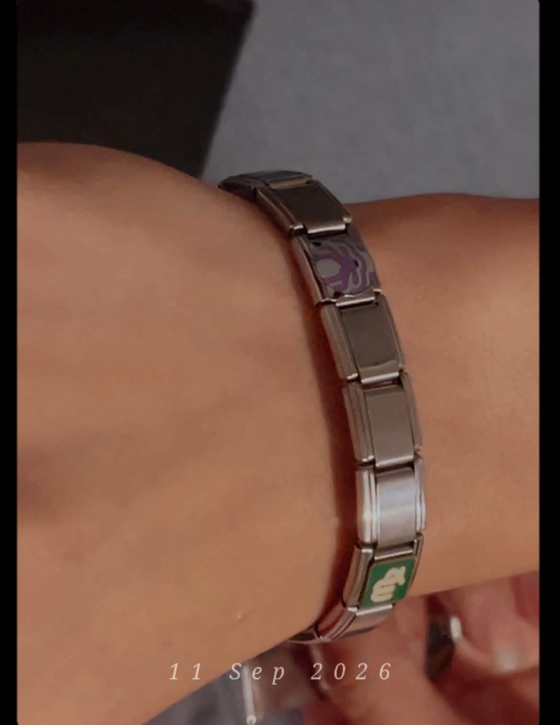 Customer photo review of Pulsera Italiana Lisa