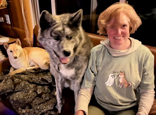 Customer photo review of Boo-p Shiba Inu Shirt