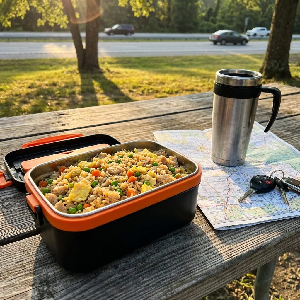 Customer photo review of SnapHeatEat™ Original 1.35L Electric Lunch Box