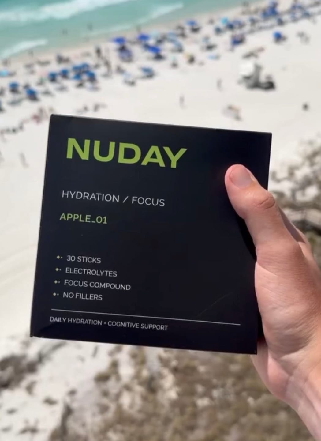 Customer photo review of Nuday Hydration + Focus Mix