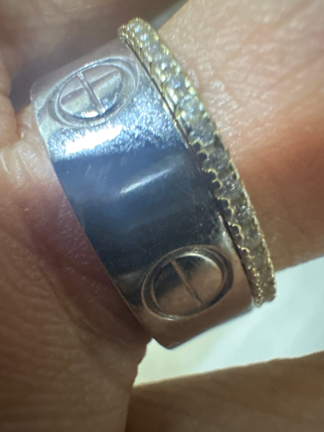 Customer photo review of Anillo Sello Circular