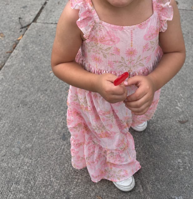 Customer photo review of Vestido Largo para niña - Sara