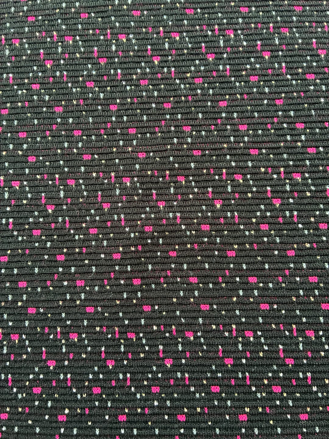 Customer photo review of Midnight Spark Knit Jersey Fabric