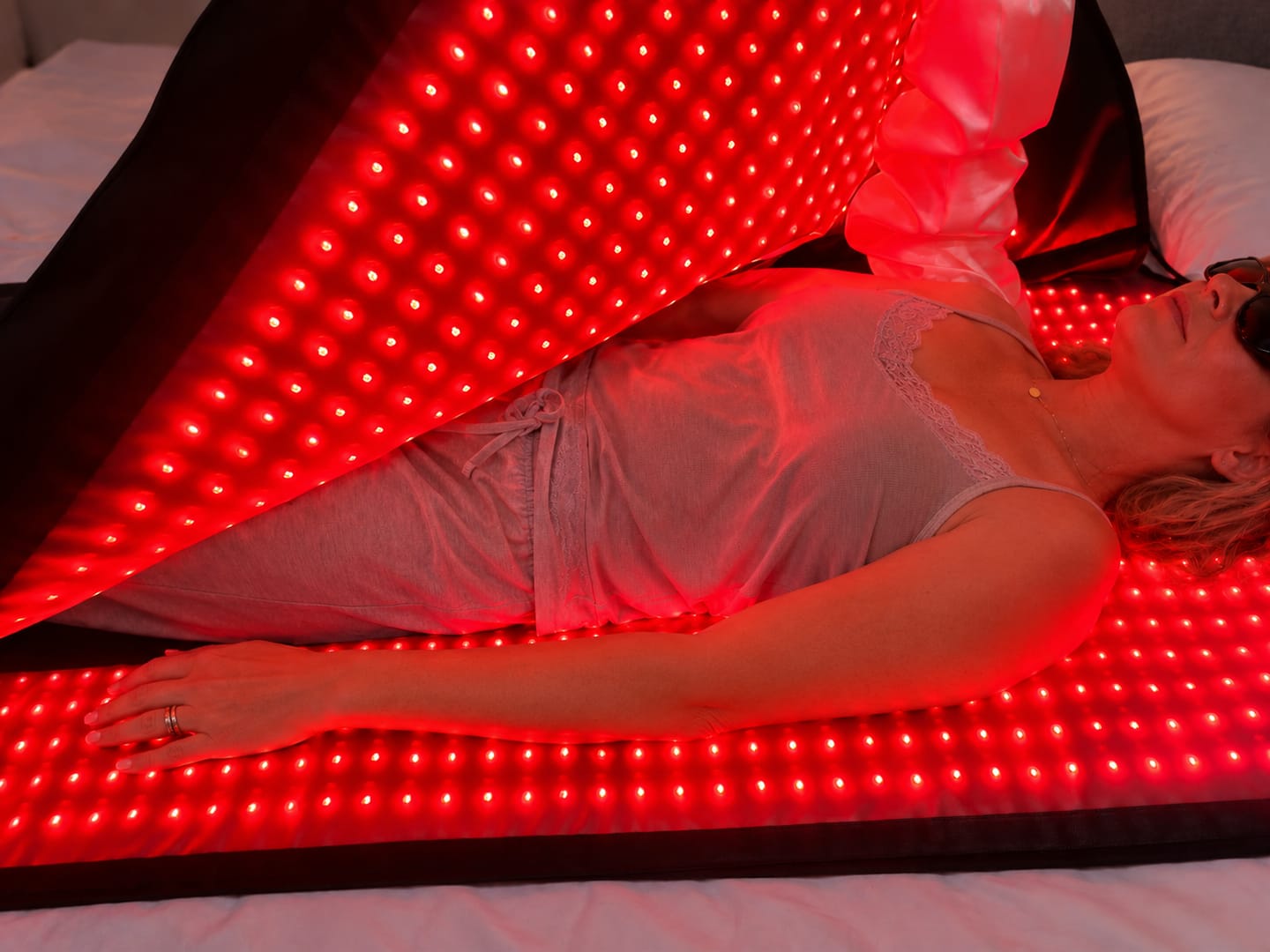 Customer photo review of LumyHealth Multi-Spectrum Red Light Therapy Bag