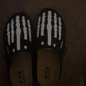 Customer photo review of Skeleton Mule Slides