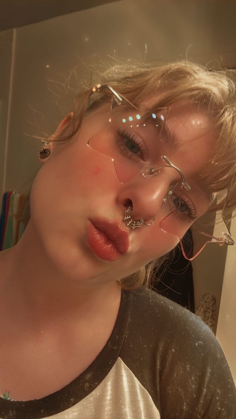 Customer photo review of Starr Eyeglasses