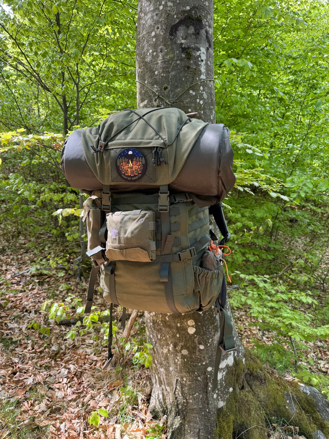 Customer photo review of Kantamus 60L backpack