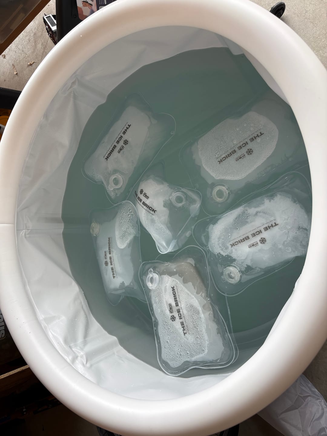 Customer photo review of The Ice Brick