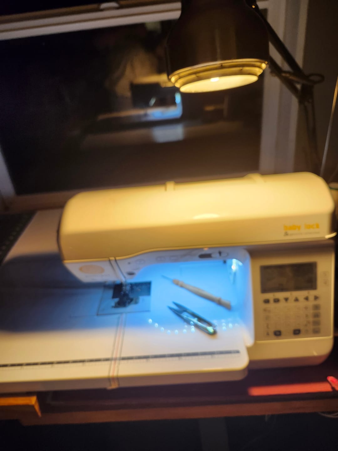Customer photo review of Extension Table, Babylock #BLMAC-ET