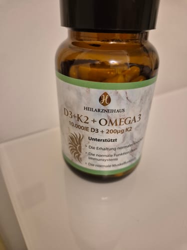 Customer photo review of Vitamin D3 + K2 + Omega 3 Kapseln