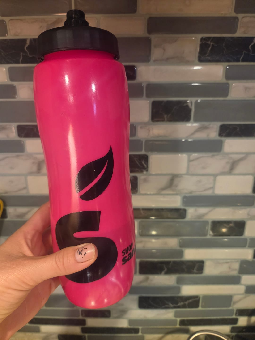 Customer photo review of Shop Santé - Bouteille Sport - 940ml
