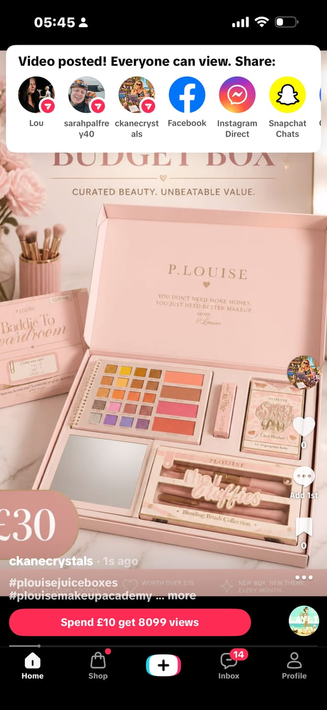 Customer photo review of Budget Box (Monthly Subscription) Start Date September