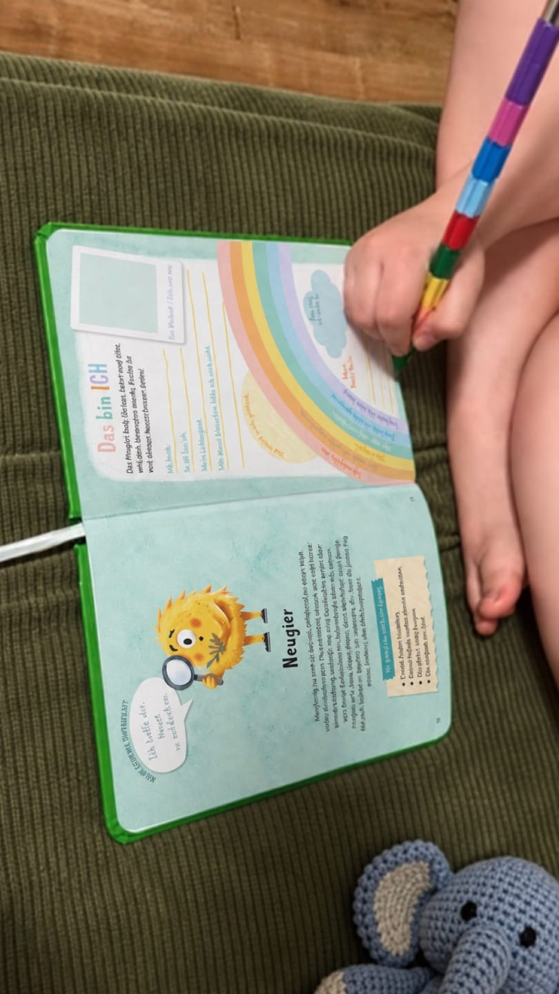Customer photo review of Gefühlstagebuch Kinder
