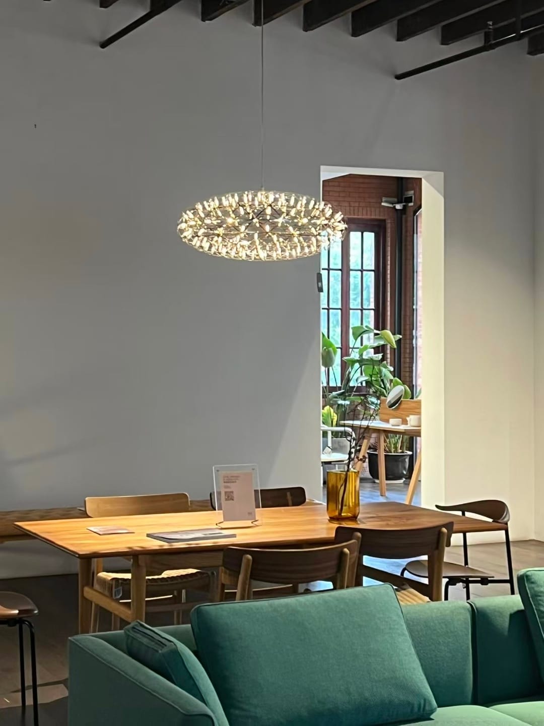 Customer photo review of Sparkling Raimond LED Elliptical Pendant Light