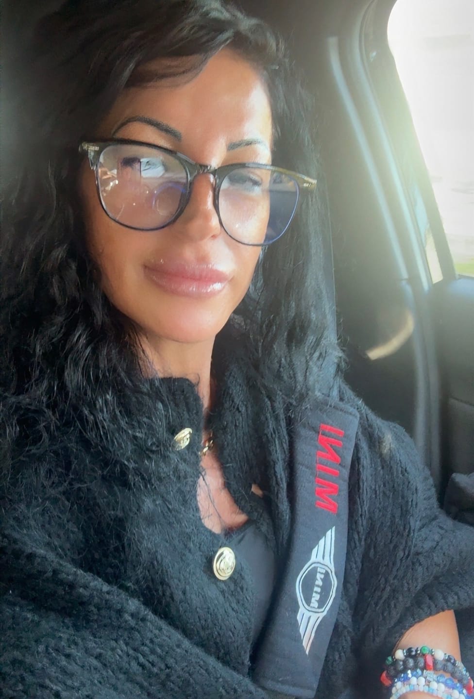 Customer photo review of Oversized Cardigan "CozyGlam"